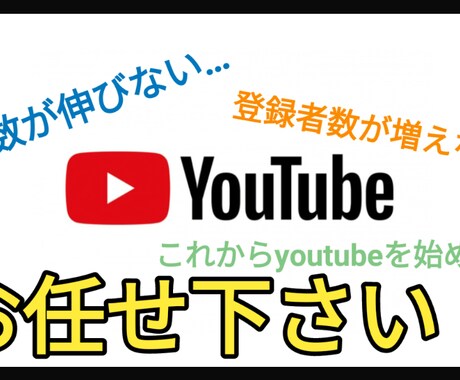 youtubeに関するお悩み困り事、相談のります 現役youtuberが低価格で相談のります。 イメージ1