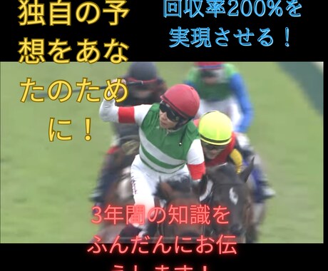 競馬の独自の見解と本命馬、推奨馬予想します あなたの予想を手助けします。展開から予想してます地方競馬も。 イメージ1