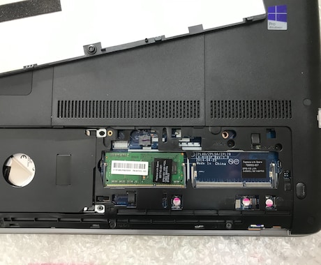 パソコンのメモリ増設します メモリを増設し、パソコンの動作を快適にします。 イメージ1
