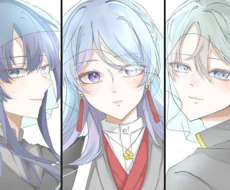 迅速対応　ふんわり可愛いイラストをお描きします アイコンや一枚絵、様々な用途に使えるイラストお描きします！ イメージ1