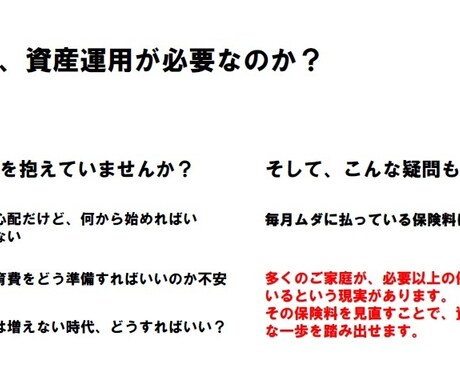 保険料払い過ぎていませんか？保険見直しを手伝います 寄り添い型FPがあなたに合ったベストな資産運用をご提案します イメージ2