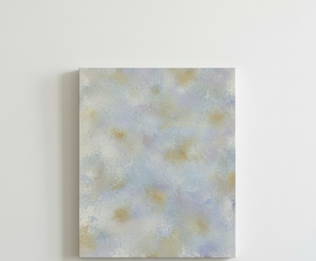 北欧スタイルに合うふんわり優しい抽象画を描きます インテリアコーディネーターが描く暮らしに溶け込むアクリル画 イメージ2