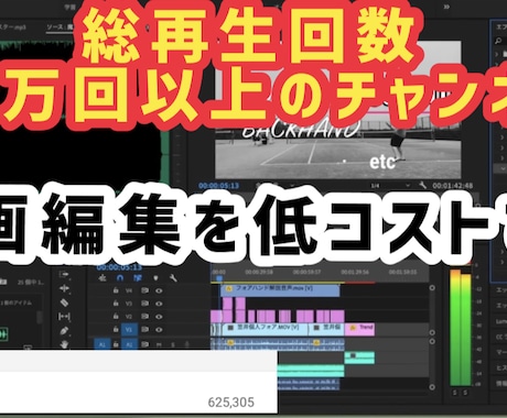 チャンネル総再生回数60万回以上が編集します 【衝撃】限定価格でYouTube動画作成 納期は最短1日〜 イメージ1