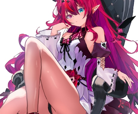 動画等のキーイラスト作成致します Vtuberや歌ってみた等の目の引くイラストをあなたに イメージ1