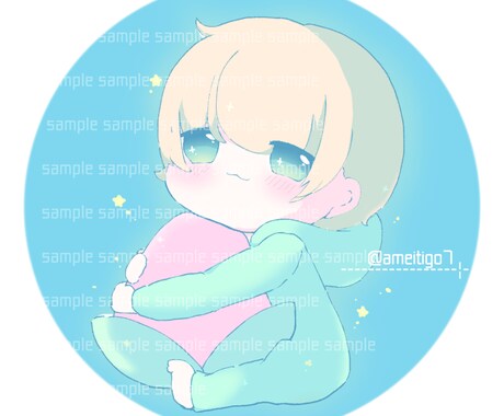 素敵なアイコン描きます 「パステル」と「淡い色」を混ぜ込んだ、夢見の館。 イメージ2