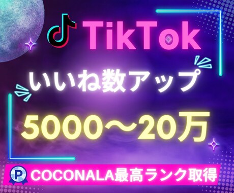 TikTokのいいねと再生数を増加します TikTokいいね＋再生数増加！アカウント強化にオススメ！ イメージ1