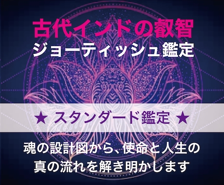ジョーティッシュで魂の設計図を読み解きます 人生の使命・才能・運命の流れを星が語ります イメージ1