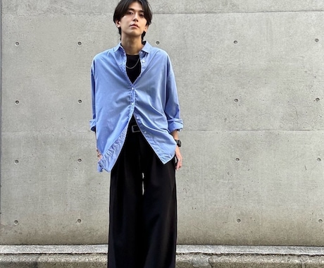 現役モデルがメンズコーデ・色合わせ相談します デート服・色合わせ・キレイめコーデなど、対応します イメージ2