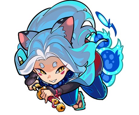 アイコン・SDキャラの作成を行います あなたのキャラクターをSDキャラに！オリジナルも承ります！ イメージ1