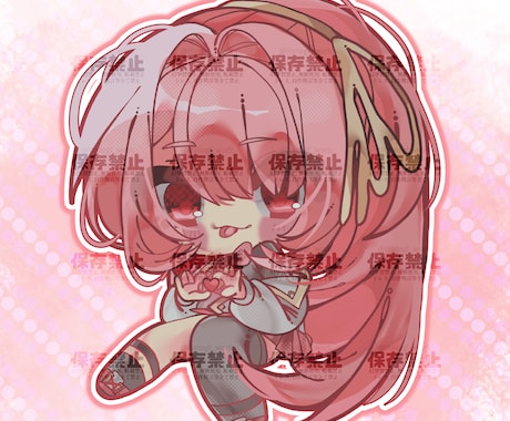 デフォルメ可愛いイラストを描きます 「こだわり派のミニキャラ制作」 イメージ2