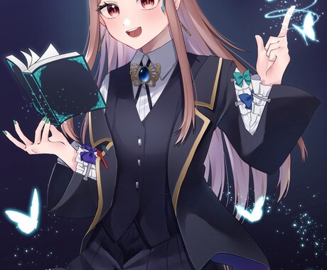 サムネイルなど多用途に使えるイラスト描きます 透明感があり目を引くイラストをご提供します！ イメージ2