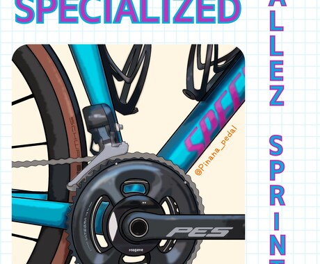 ロードバイクや車などを描きます あなたの愛車リアルに描きます！まずは見積もり相談から イメージ2