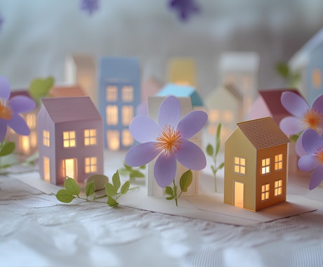 街づくり・住宅・暮らしのイラスト素材をご提供します パンフレットやWebサイト制作などの利用に最適です。 イメージ1