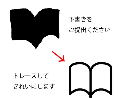 シンプルなアイコンをトレースします イメージ1