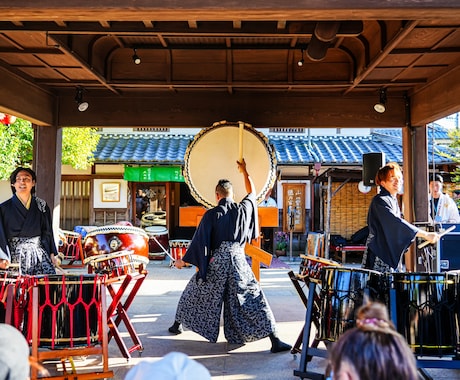全国対応可！和太鼓・和楽器のパフォーマンス承ります 【本格パフォーマンスをお届け！】現役のプロ奏者が演奏します！ イメージ1