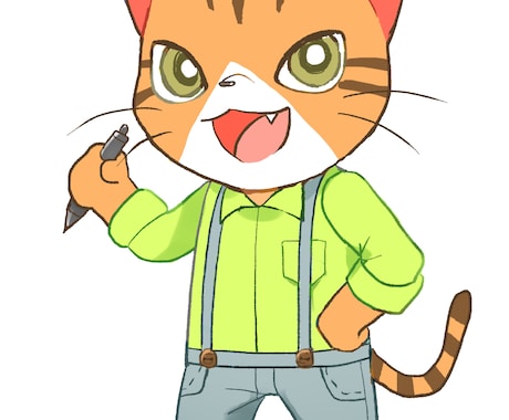 どうぶつのアイコンイラスト作成します
