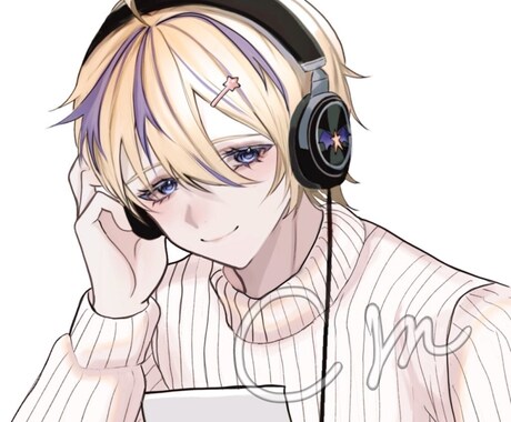 イラスト全般承ります ❕アイコン／Vtuber・立ち絵制作など イメージ2