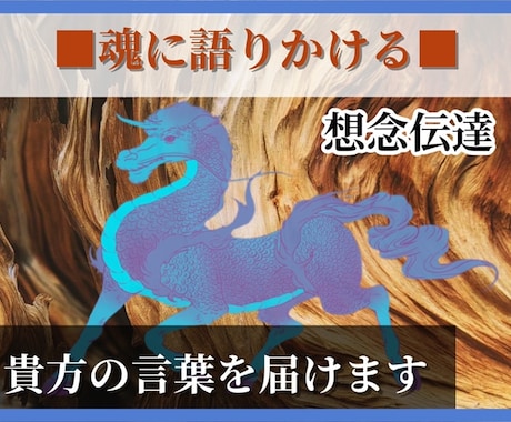 魂に語り掛ける想念伝達∞貴方の言葉を届けます 潜在意識下で相手と交信をし、メッセージを送受信します イメージ1
