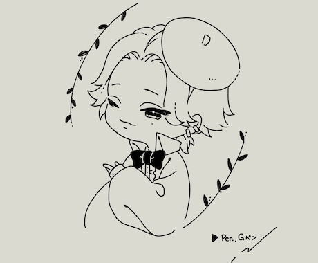 シンプルでおしゃれ、可愛い！ゆるいアイコン描きます アイコン以外(動画のサムネイル等)もご相談ください イメージ2