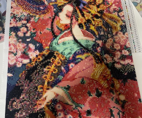 ダイヤモンドアート代行を致します 【迅速・丁寧に】ダイヤモンドアートの制作を代行いたします イメージ2