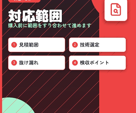 外注先の見積や要件定義書を技術確認します 発注前後の不安をプロのエンジニアが細かく確認します イメージ2