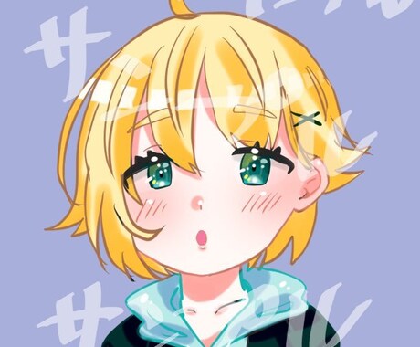 SNSのアイコン描きます かわいい女の子キャラをアイコンにしませんか？ イメージ2
