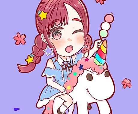 似顔絵･キャラクターのイラスト描きます アイコン･グッズ化･プレゼント用にイラストはいかがですか？ イメージ2