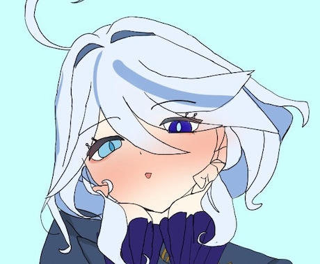 初心者の全力の絵を提供します 絵を描き始めて二ヶ月の僕が本気でお客様へ絵を描きます。 イメージ2