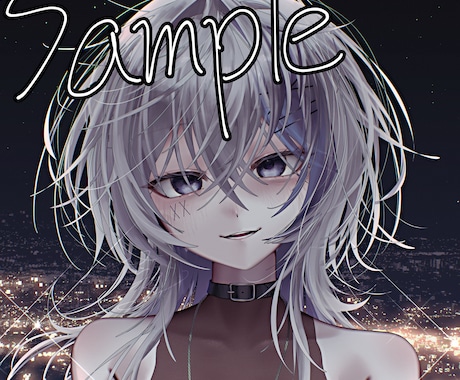 先着5名限定割引有‼️アイコンイラスト描きます ちょっとダークなキャラ絵が得意です♪ イメージ2