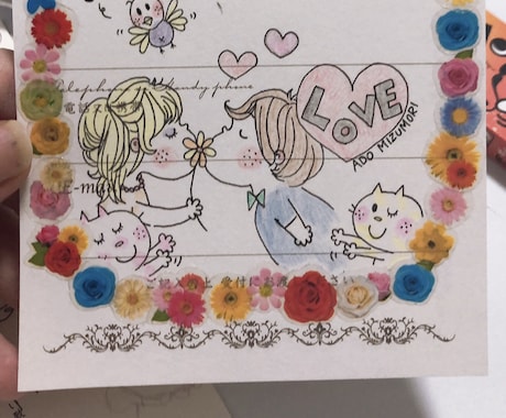 結婚式アートなど描かせて頂きます お全力で対応させて頂きます☺️ イメージ2