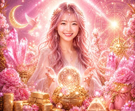 好きなことで豊かになりたい♡金運視ます 今、無理なく受け取れる豊かさの流れをカードで読み解きます イメージ1