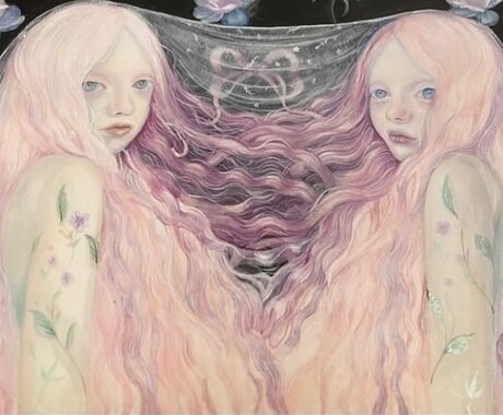 細密で幻想的な絵を描きます CDのジャケット制作の経験があります。 イメージ2