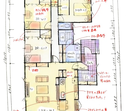木造の新築住宅の間取り添削、補足、アドバイスします 夫婦設計士2人による設計のセカンドオピニオン！ イメージ1