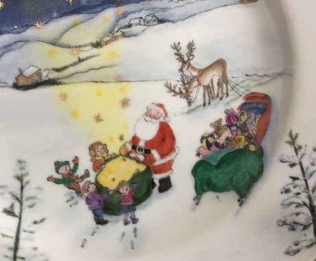 ことしももう2か月クリスマスがやってきます 毎年この時期からクリスマスのプレートやオーナメントの制作です イメージ2