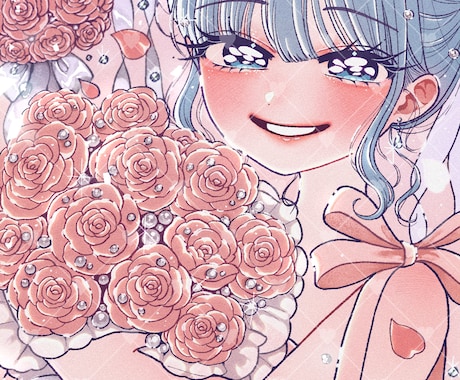 キラキラかわいいくあなたの個性を表現します そこに生きているようなキャラで心にのこる絵を イメージ2