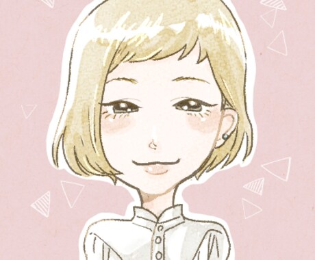 ふんわり水彩調のSNS用アイコン描きます 見た人に柔らかい印象を与えられます♪ イメージ2
