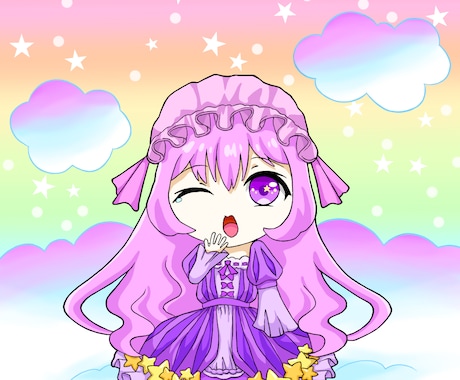 デフォルメイラストを描きます イメージ1