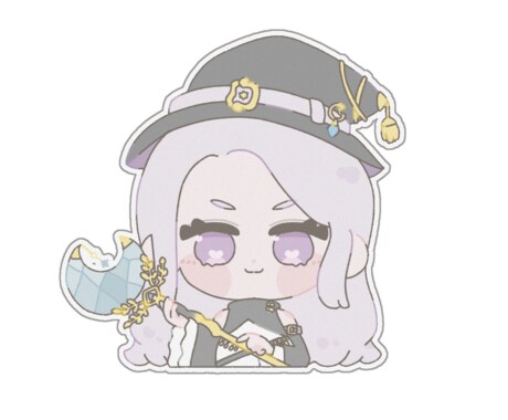 デフォルメ胸上ミニキャラのイラスト制作します ふわふわゆるゆるなイラストに仕上げます イメージ2