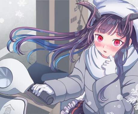 ハイクオリティなイラスト制作いたします モノクロ、アニメ調、丁寧塗りからお選びいただけます！ イメージ1
