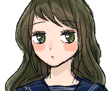 イラスト描きます 少しゆーるい雰囲気のイラストです イメージ1