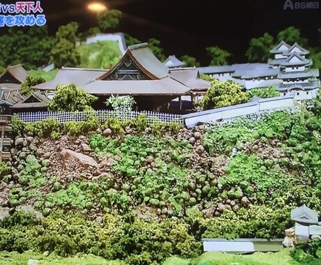 お城のジオラマ模型を番組企画に合わせて製作します ★テレビ番組、報道、CM、イベントなどに イメージ2