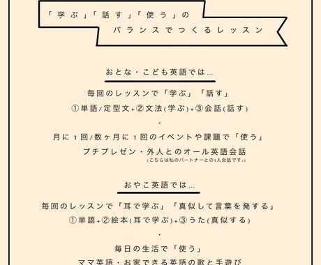 トライアル｜おとな・こども英語のレッスンいたします 元インターナショナルスクール講師と、ゆる英語・本気英語 イメージ2