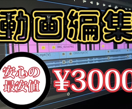 Youtubeやその他の動画編集いたします イメージやジャンルに沿って制作します！ イメージ1