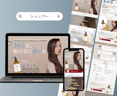 ターゲットの心にしっかり刺さるLPを制作します 集客UPにつながるLPを低価格で制作します イメージ2