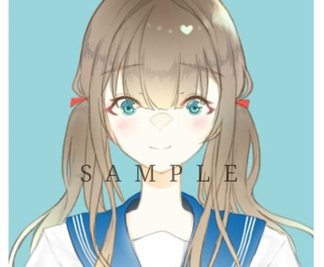 SNSのアイコン描きます リクエストにお答えして理想の女の子描きます イメージ1