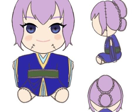 オリジナルキャラクターぬい製作します あなただけのオリジナルキャラクターをぬいちゃんにしませんか？ イメージ2