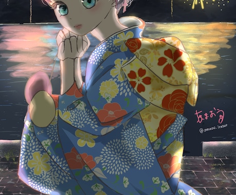モニター価格！！皆様の思いをイラストにして届けます SNSアイコン・ヘッダー・サムネイル等にお使い頂けます！ イメージ2