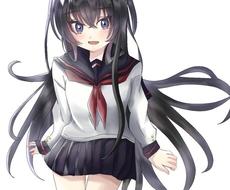 目を引くちゅるっとしたイラスト描きます イメージ1
