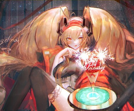 用途に合った一枚絵を描きます 季節絵、アイコン、MV絵、サムネ、キービジュアル、キャラデザ イメージ2