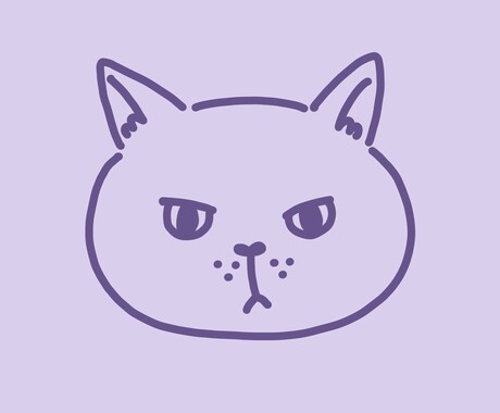 シンプルで可愛いイラストを作成します SNSのアイコンなどで使用するイラストが必要な方へ イメージ2